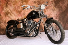 Springers Custom Cycles Zeus Purple Accent Motorcycle